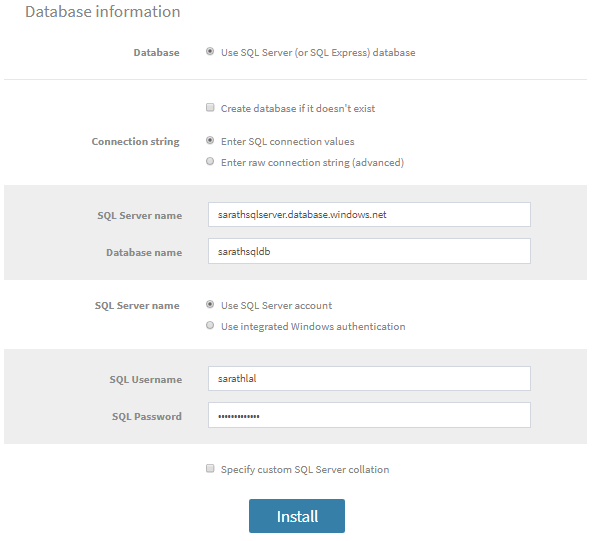 Create A nopCommerce Site In Azure As App Service